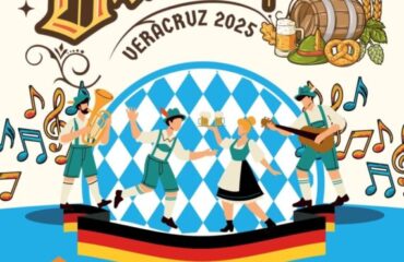 Beer Shark en el Oktoberfest Veracruz 2025